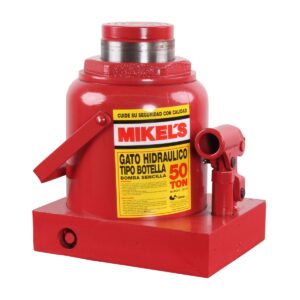Gato hidráulico de botella 50t bomba sencilla