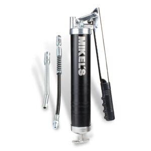 Inyector de grasa doble pistón