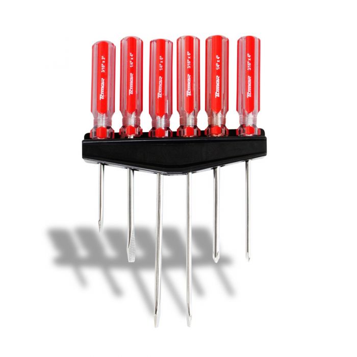 Juego de desarmadores barra de acero carbono magno PVC