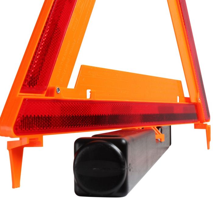 Triangulos reflejantes 17in 1 par con bolsa de vinyl - Image 2