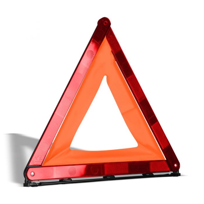 Triángulo reflejante económico 17”